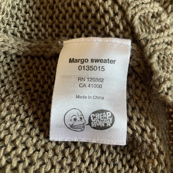 Cheap Monday Boxy Loose Sweater - Picture 6 of 8